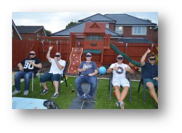 The garden parties at the Garbutt's are the stuff of legend. Great hosts and lovely people to boot.