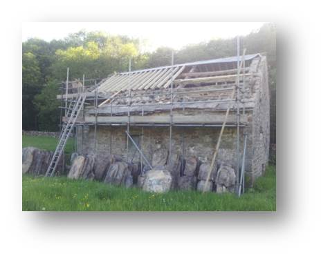 Once again I'm surprised at how soon the structure starts to come together