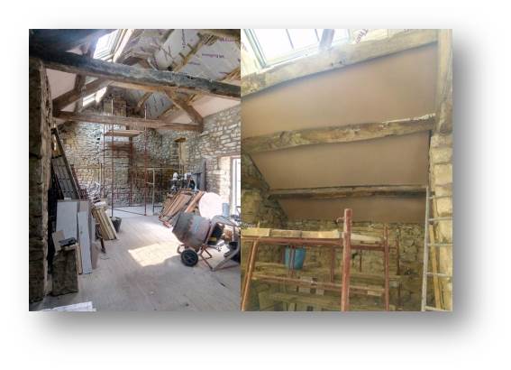 Moving things around has become an artform but fortunately, the pastering has started.