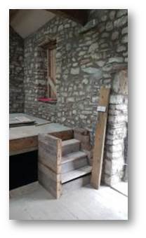 Rachel's stairs project which I think look really good